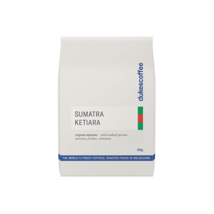 Dukes Coffee Organic Sumatra Espresso