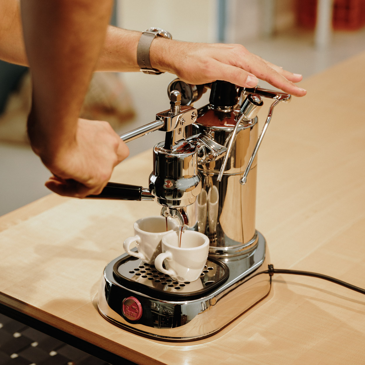La Pavoni Professional Lever PL Espresso Machine Shop Dukes Coffee Roasters
