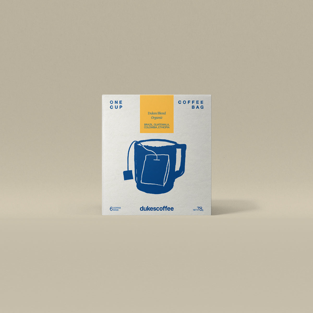 OneCup Coffee Bags | Dukes Blend