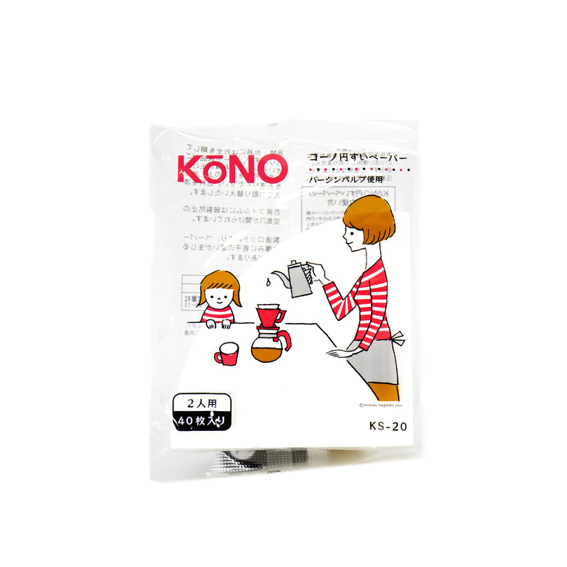 Kōno Filter Papers (01 Size) 40-Pack
