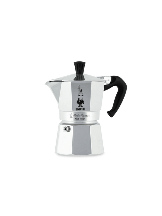 Bialetti Moka Express Stovetop Brewer (3-Cup)