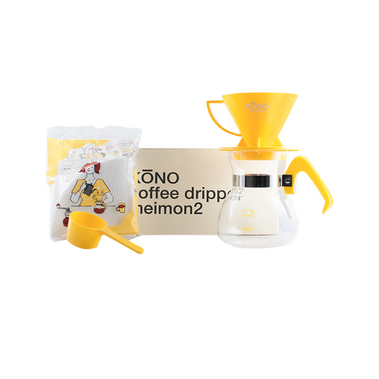 Kōno Dripper Set (01 Size) Yellow